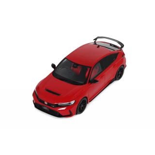 Honda Civic Type R rot 2022 OttO mobile 1:18 Resinemodell (Türen, Motorhaube... nicht zu öffnen!)